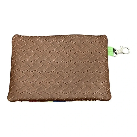 Tinker Bell Fairy Themed Custom Made Purse Tote and Matching Attached Zipper Bag - Picture 11 of 12